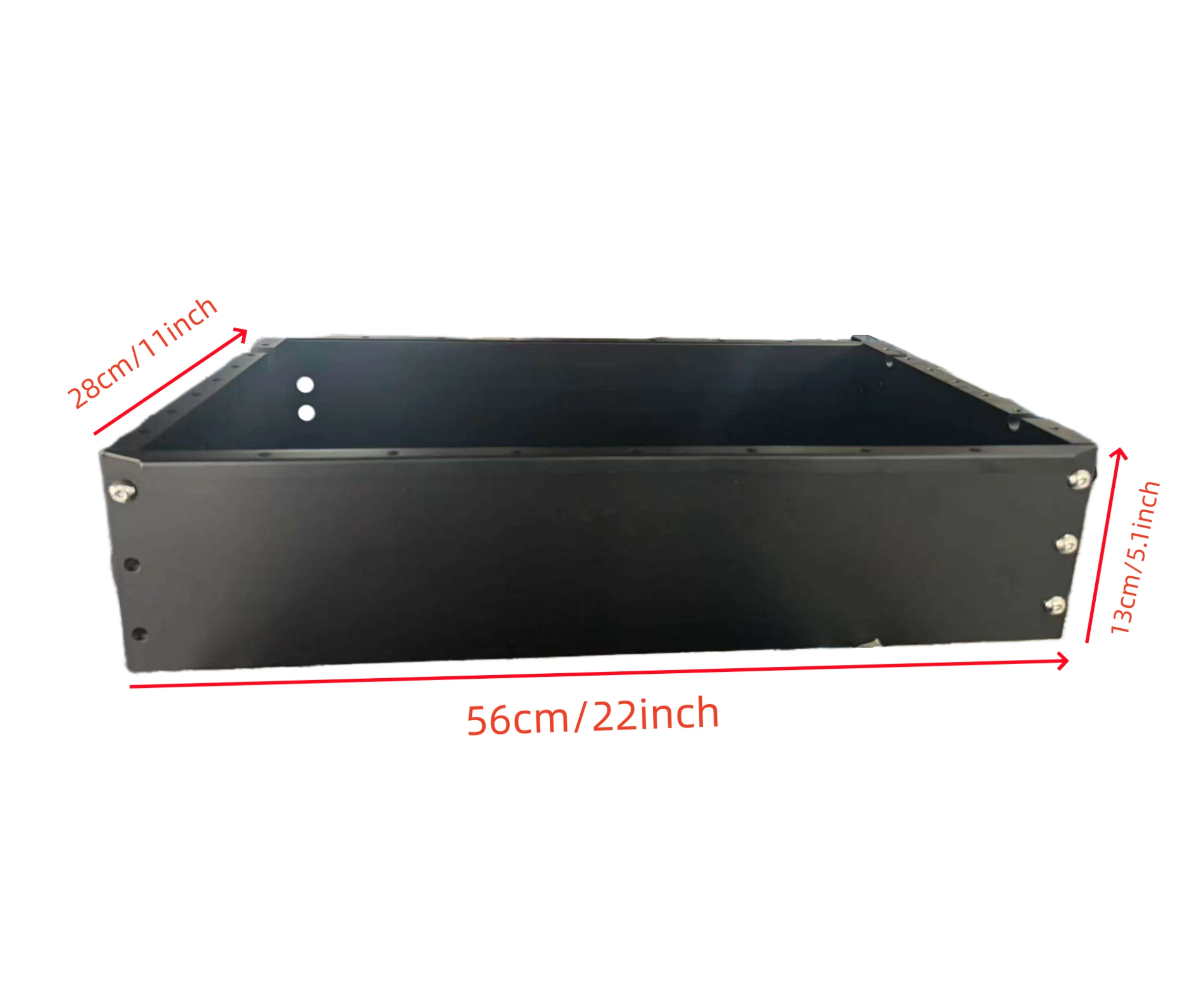 56*28*13 cm Iron Material Electric Scooter Battery Compartment 22*11*5.1inch Fits Max 100 Ah Battery Electric Scooter Body Parts