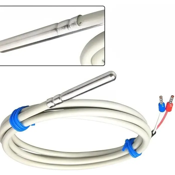 Thermistor Temperature Sensor Roller Encapsulated Waterproof Oil-proof Temperature Probe 10k 100K Sensor