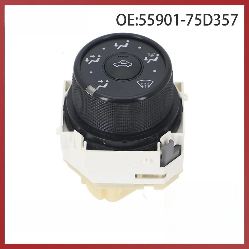 

55901-75D357 Подходит для автозапчастей Toyota, переключателя управления кондиционером, переключателя режима ручки HVAC