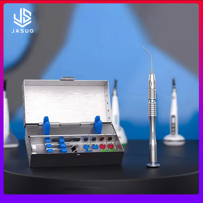 Kit de sistema de eliminación de archivos Endo de endodoncia Dental/juego de instrumentos de eliminación de archivos rotos Endo Extractor de archivos de conducto radicular para clínica