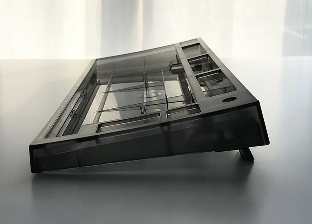 

Keydous NJ80 keyboard Fitting Smoky Black Transparent Case with Upper and Bottom Set