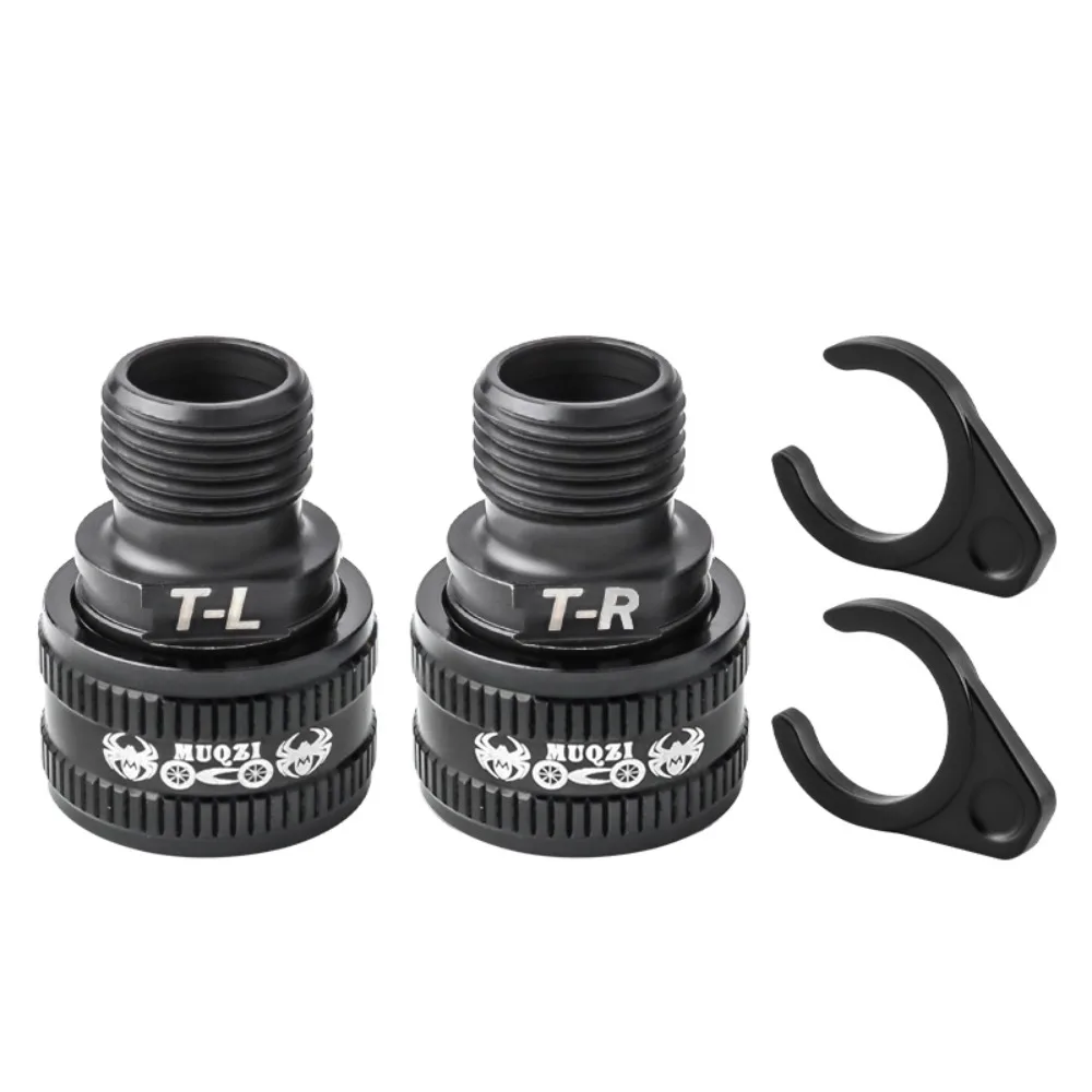 

1 Pair Stainless Steel Pedal Extender 23MM Titanium Alloy Bicycle Pedal Extension Bolts Lightweight Stable