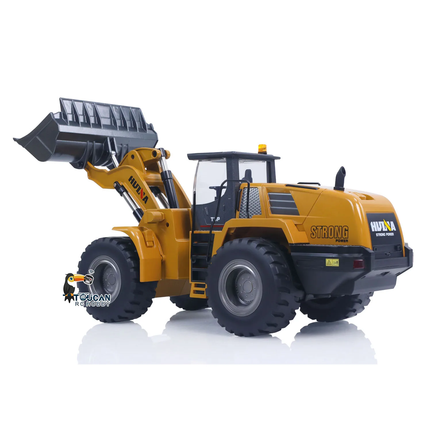 Nuovo RTR HUINA 1583 1/14 Bilancia RC Camion di Controllo Remoto Caricatore Auto con Luci Suono 2.4GHz Giocattoli All'aperto Ragazzi Regalo