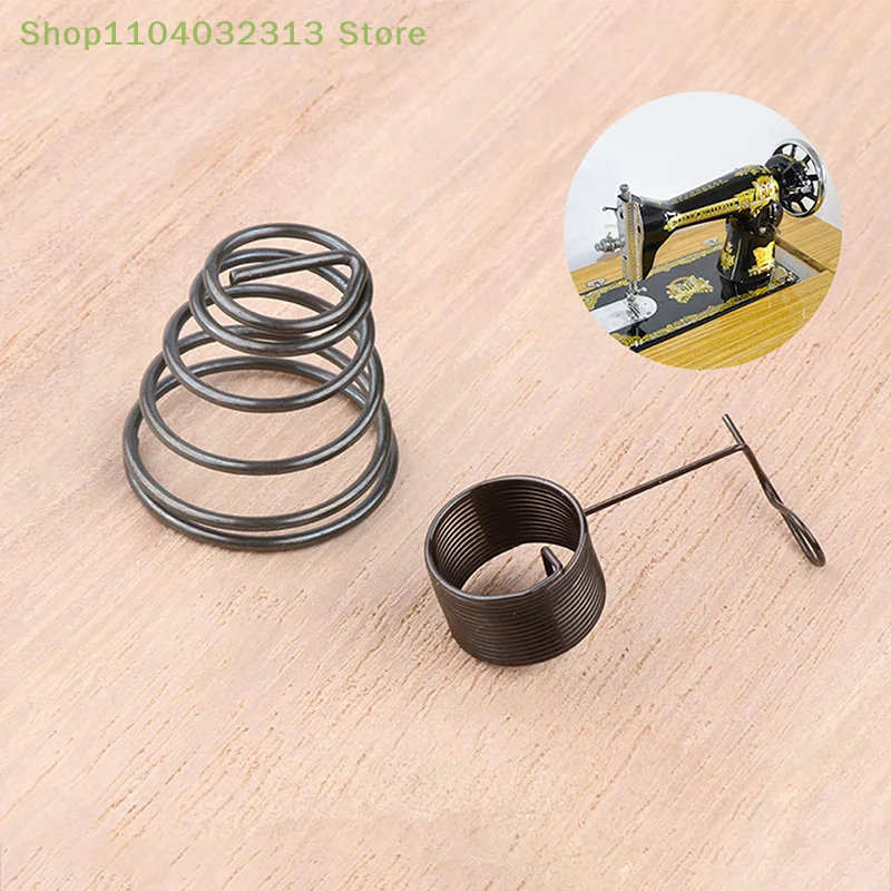 petite4Pcs Sewing Machine Single Needle Lockstitch Thread Loop Upper Thread Tension Springs Home Sewing Machine Accessories