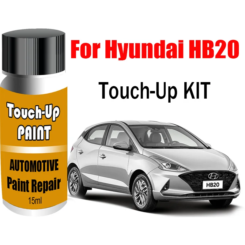 Car Touch-Up Paint Kit (with Brush) for Hyundai HB20 2025 2024 Paint Repair Scratch Remover Car Paint Car Accessories