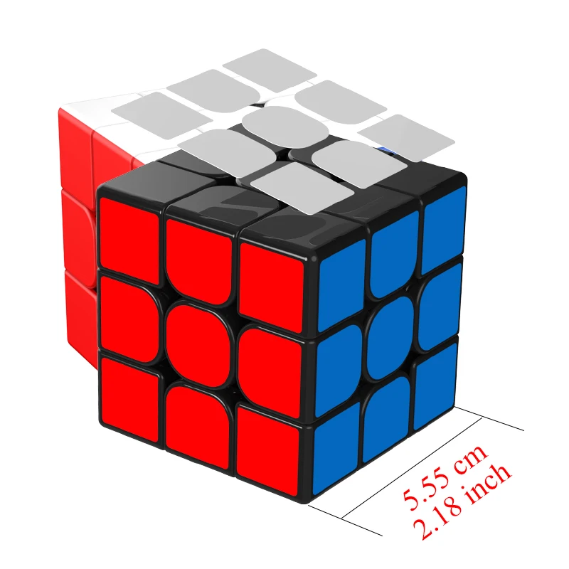 Dubbele magnetische stickerloze 3x3 speed-cubing educatief speelgoed Competitie Klassieke puzzel Matte afwerking Speed Cube Professional S