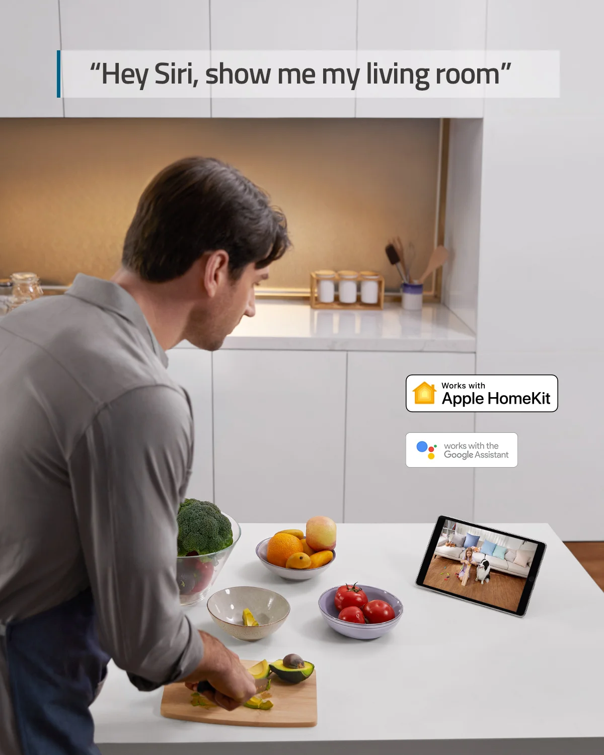 eufy Security Solo 2K Indoor Cam P24 — Pan & Tilt WiFi camera with motion tracking, human AI, voice assistant support 5