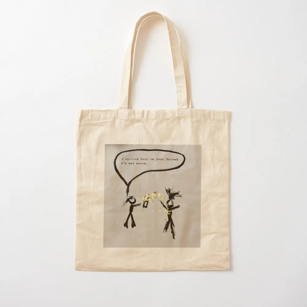 Harry Spills Beer Tote Bag custom bags shopper bags for women Canvas Tote Bag