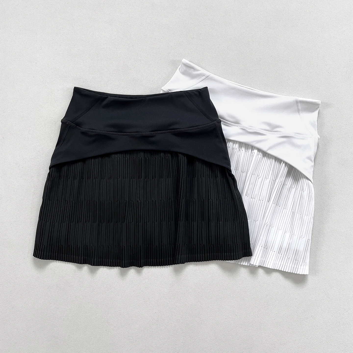 

Women's Versatile Sports Pleated Skirt, High - Waist Patchwork, Quick - Dry & Anti - Exposure, Suitable for Yoga