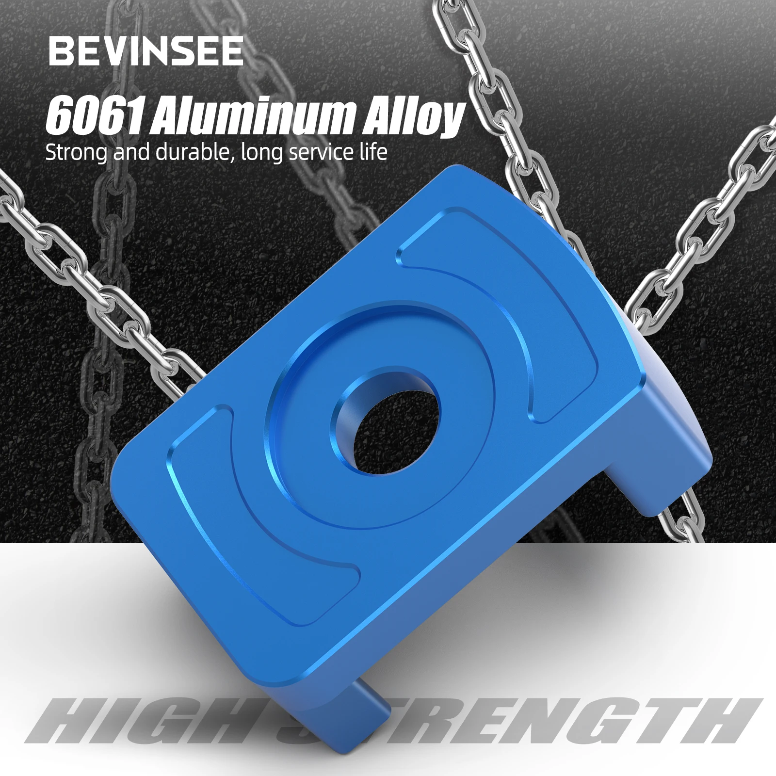 BEVINSEE Lower Motor Mount Insert for Volkswagen for Golf for Tiguan, for Audi A3 Saloon/Sportback 8P, for SEAT Altea 5P