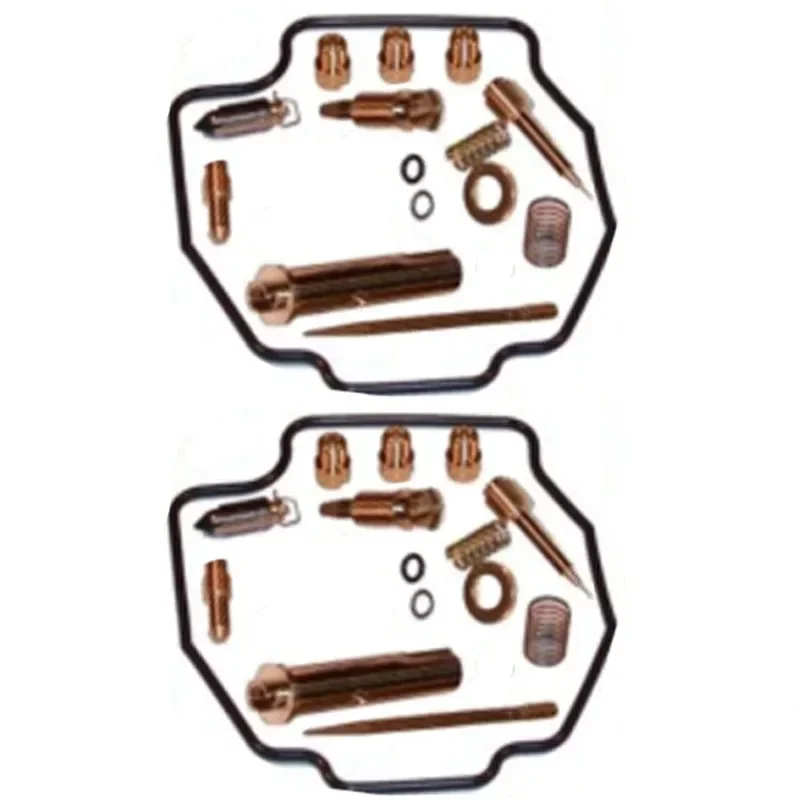 Motorcycle carburetor repair kit For Yamaha XV500 XV535 XV 500 535 1990-2002 Fuel system float plunger diaphragm