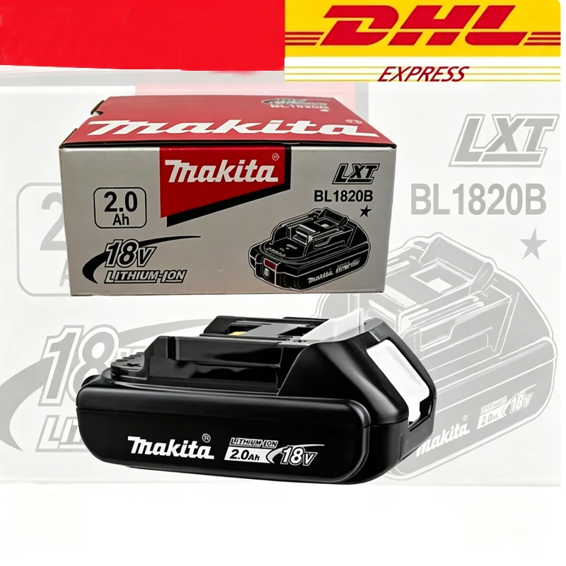 

Lithium-ion Makita Original 18V 2.0Ah Rechargeable Power Tool Battery Charger and DGA404 DTD173 TWO04G DTW700 High-Quality