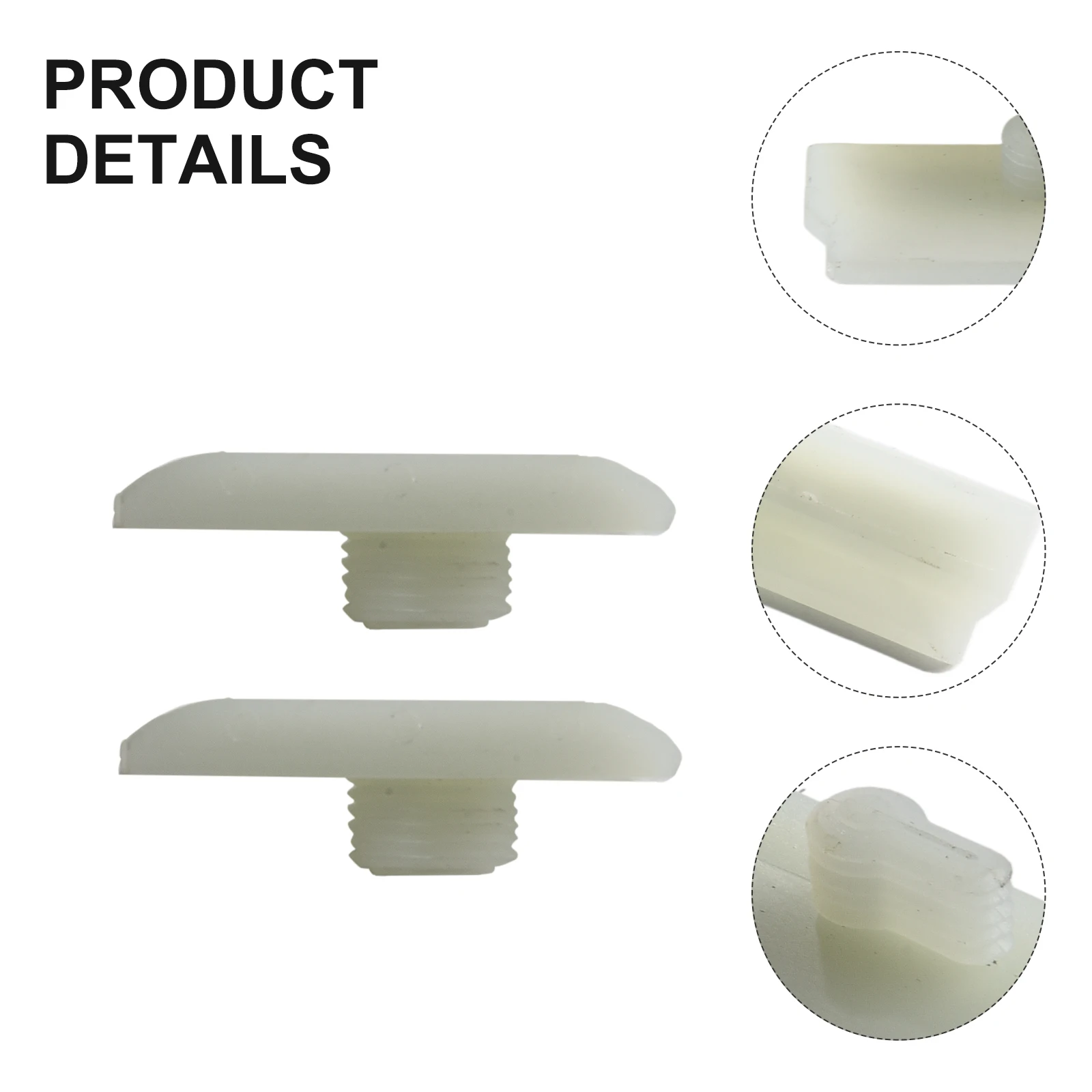 Convenient Chain Guide Bumper Strip 2Pcs Bumper Strip 2-Stroke Power Long-lasting Functionality Optimal Performance