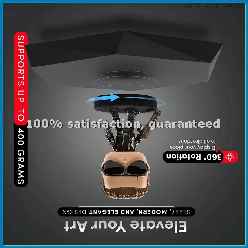 

Magnetic Levitation Hand-Held Display Advertising Ornaments for Doll Glasses Jewelry Figures US Plug-A63M