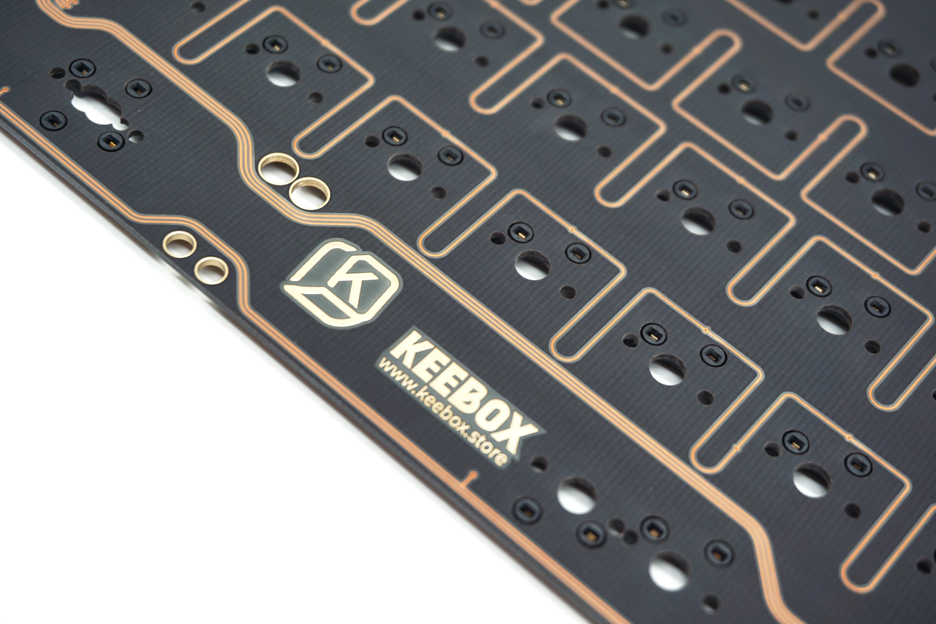 Keebox y & r80 r2 Layout Hot-Swap-Tastatur platine Flex-Cut-Platine für Tiger80 suit80