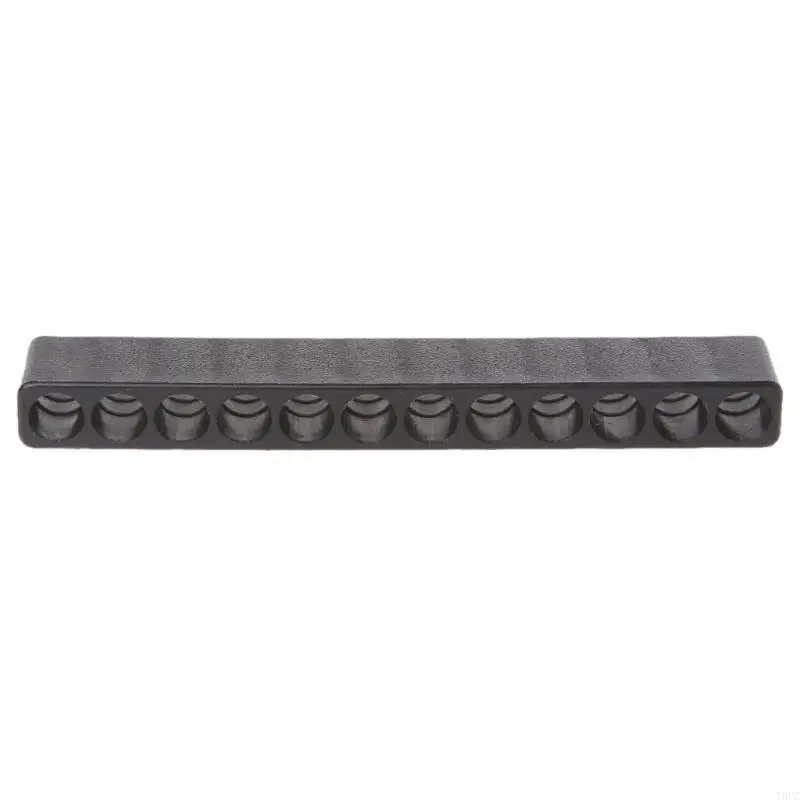 T8UC Practical Screwdriver Hole 12 Holes Shank Bit Holder Plastic Storage Case Tool for Home Repair Shop