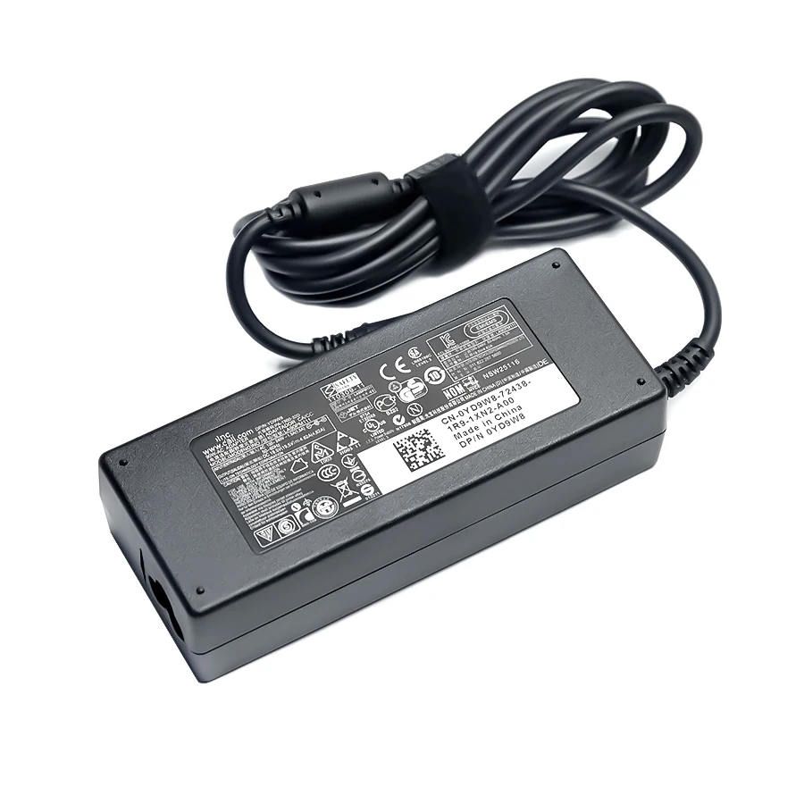 19.5V 4.62A 90W Laptop AC Adapter Charger For DELL E4300 E4310 E5400 E5410 E5420 E5500 1420 1501 1521 1525 D400 Inspiron 14R