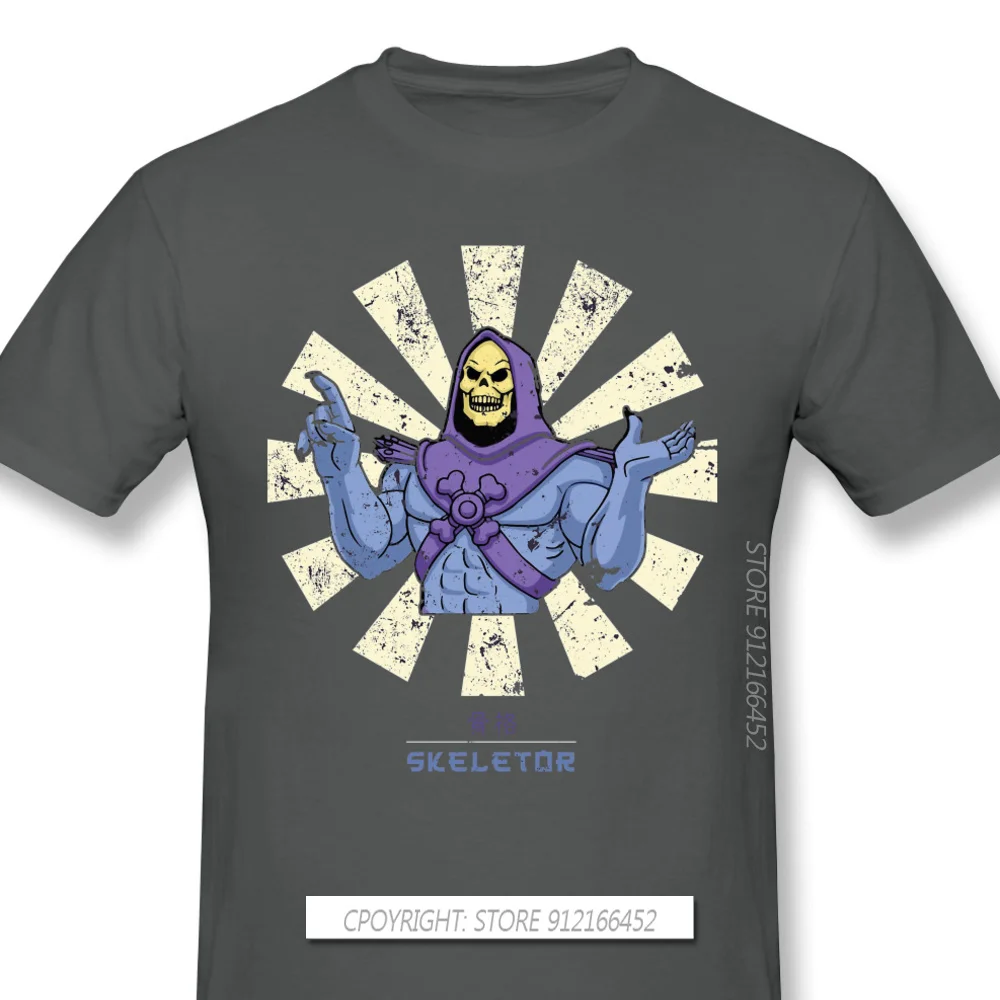 Classic Anime He-Man And The Master Of The Universe 2021 Arrival TShirt Skeletor Retro Oversize Cotton Shirt For Men T-Shirt