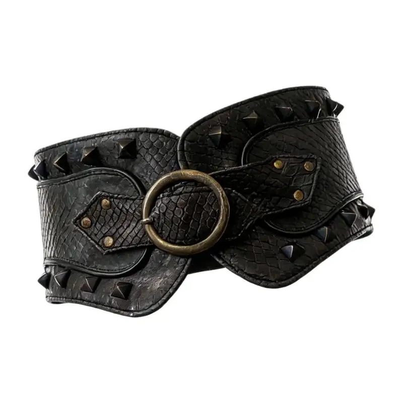 cintura-cincher-in-scura-con-doppie-fibbie-e-rivetti-per-feste-a-tema-femminile