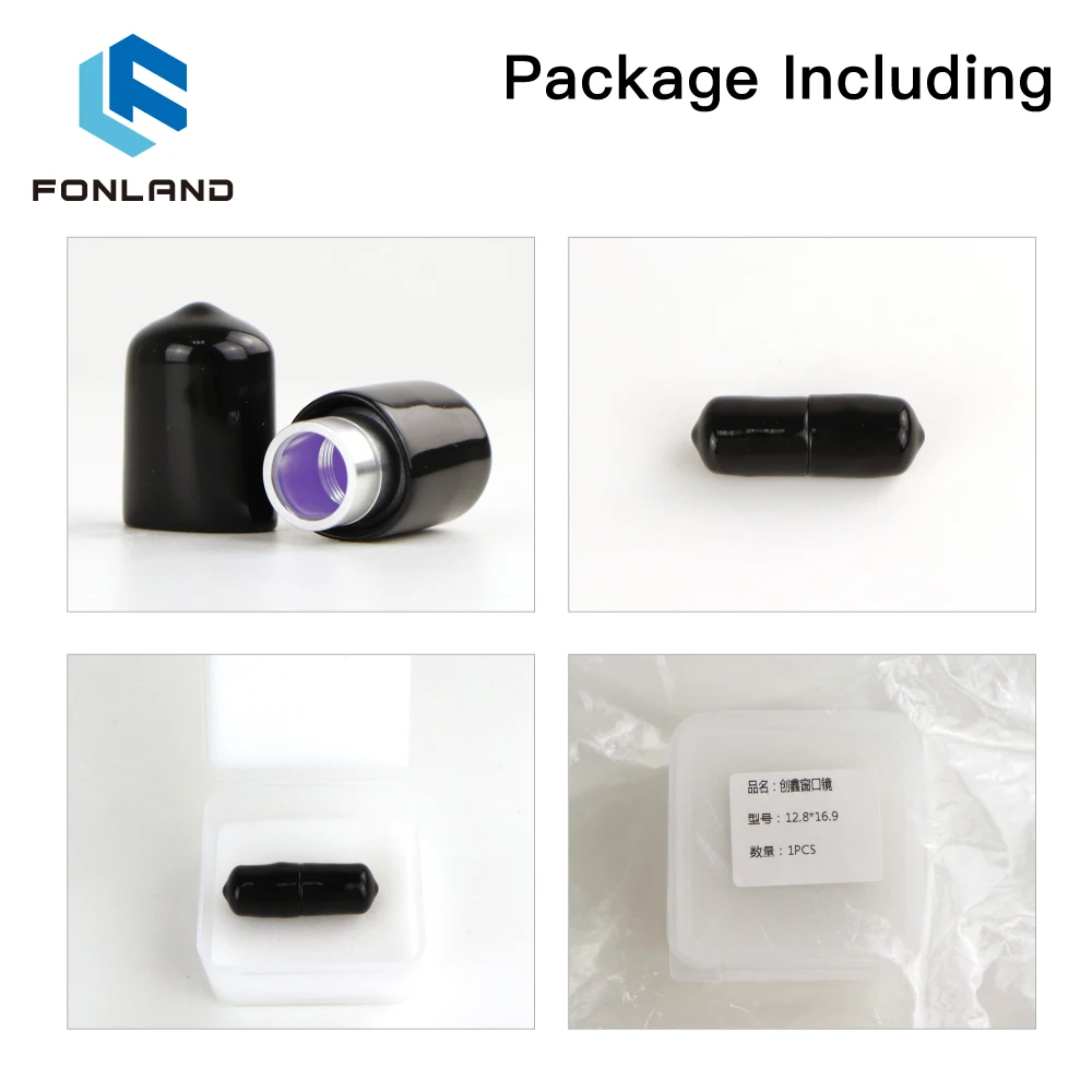 Fonland Fiber Laser Source QBH Output Connector Protective Window Lens Group for MAX Laser Cutting Head and Source Cable
