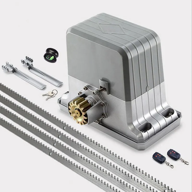 

600W Remote 1800kg Automatic Electric Sliding Door wifi Button Open Door Infrared Protection Rack