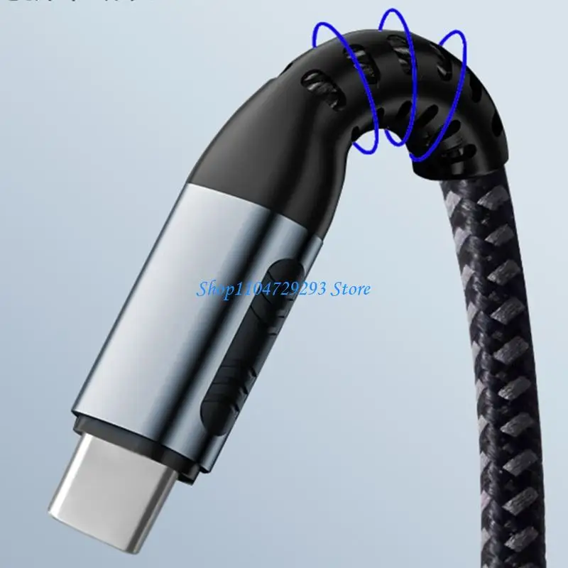 

Y2GD Lightweight 100W Type C to Type C Power Supply Cable 480Mbps Data Transfer for Fast Charging and Stable Performances