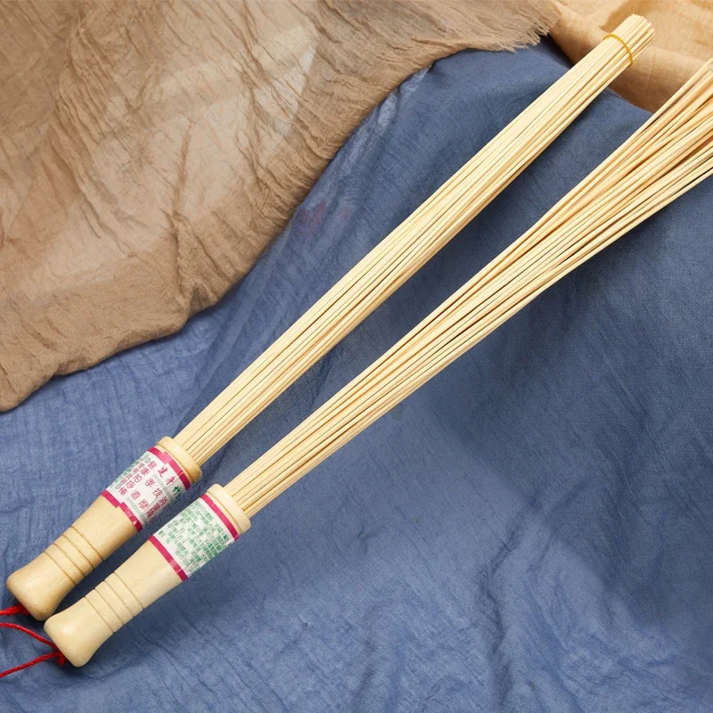 Natürliches Bambus-Massagegerät, Muskelentspannte Körpermassage, Pat-Stick, Gua-Sha-Gerät, Rücken- und Beinmüdungslinderung, Beat Holzgriff