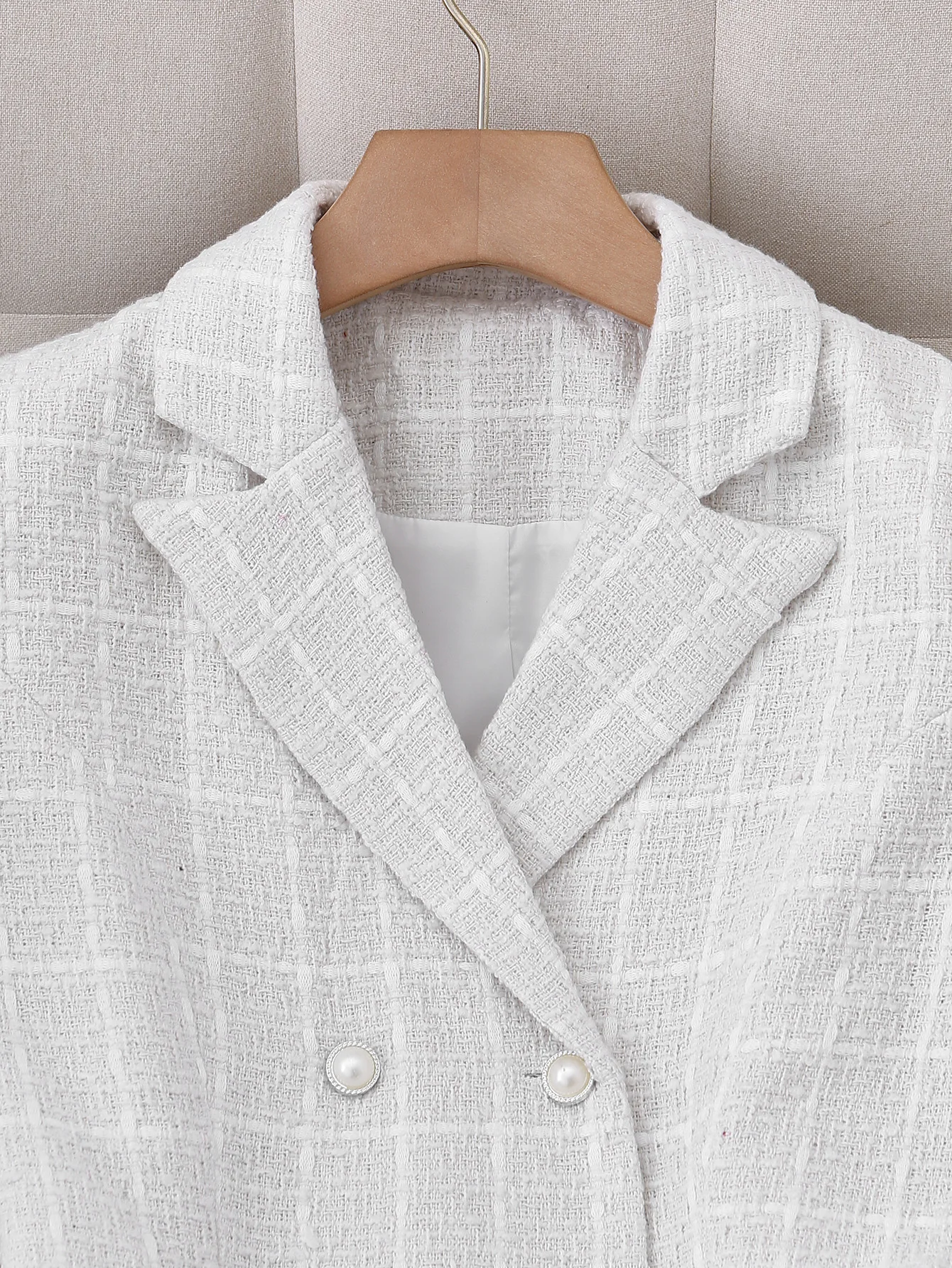 عصرية وأنيقة الحضرية ذات المقاس العادي وياقة طية صدر السترة وأكمام طويلة بلون سادة وسترة أنيقة ومجموعة تنورة (حزام ن #6