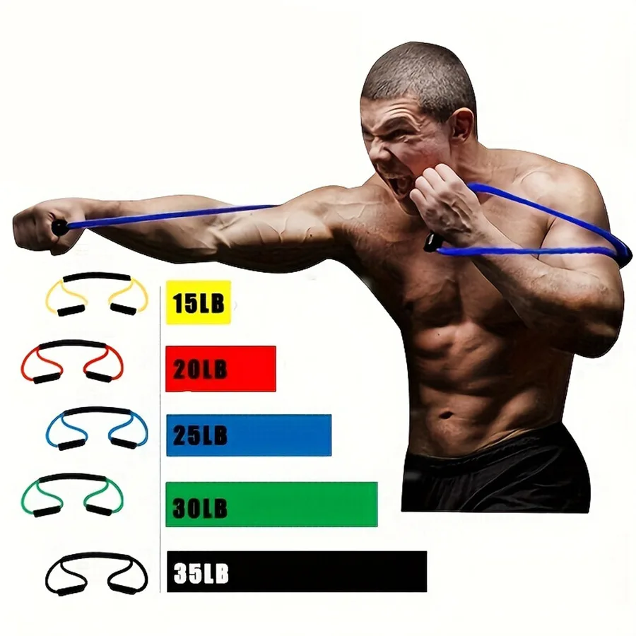 Boxen Widerstandsband, Spannung, Schlaggeschwindigkeitstraining, Sparring, Elastizität, Thai-Boxen, Sanda, Kampfkraft, Widerstandsfähigkeit Ausdauer