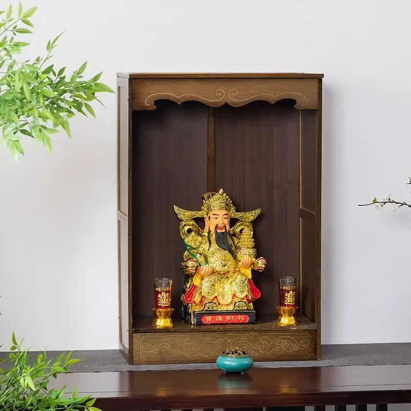CX household altar cabinet, Guanyin shrine, Buddha niche, Guan Gong offering altar and Buddha cabinet