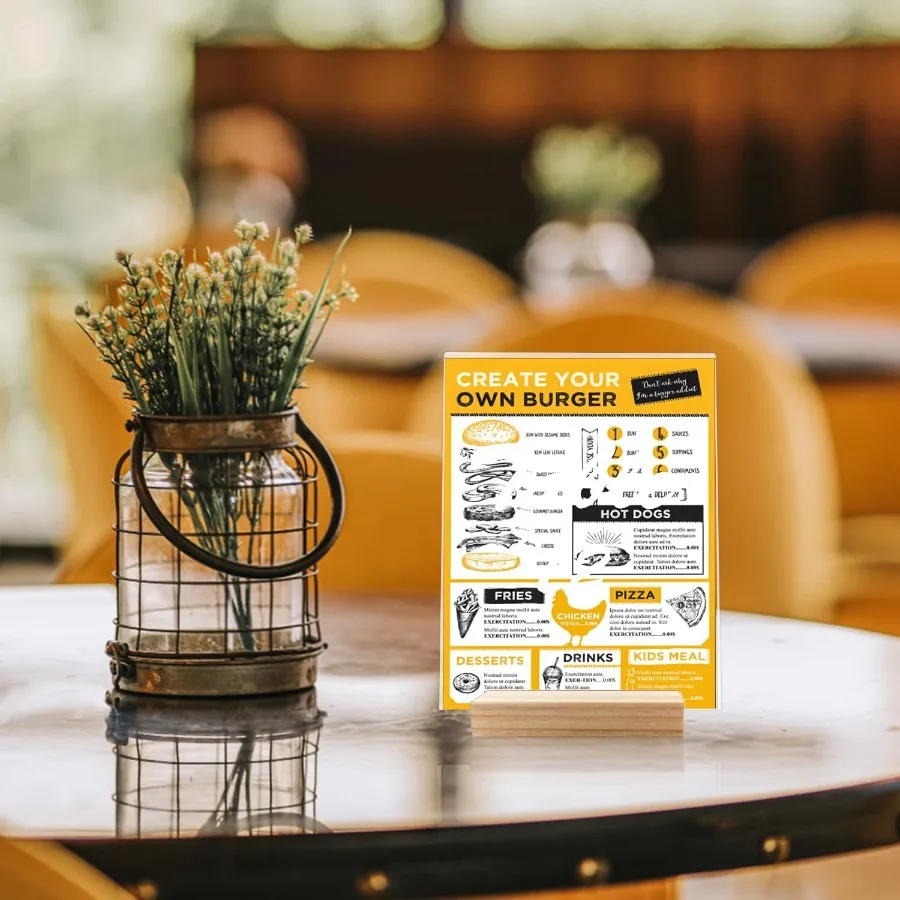 10 قطعة أصحاب بطاقة مكان الخشب أصحاب علامة الخشب حامل رقم الجدول تقف حامل الصورة لي حامل بطاقة لحفل الزفاف التجزئة Sho #6