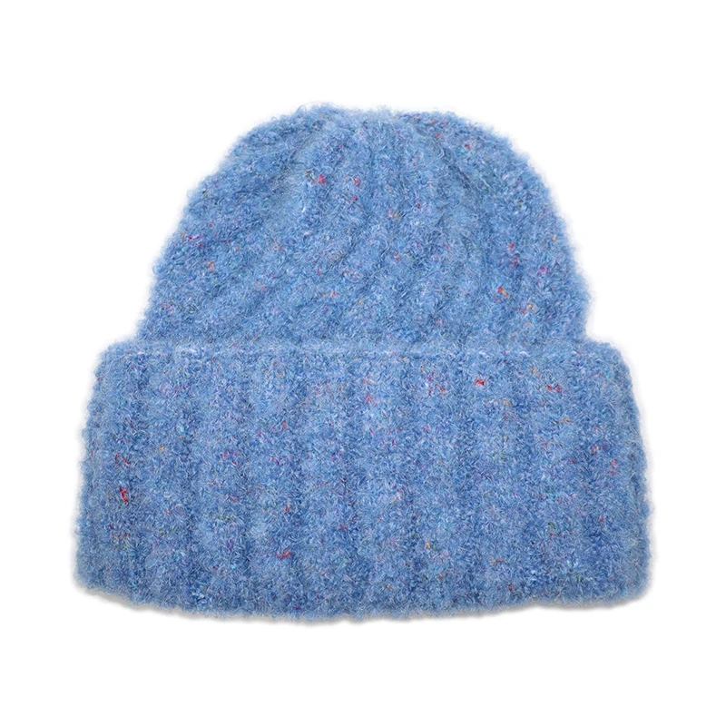 Hat Women Beanie Winter Wool Knit Warm Accessory For Autumn Cold Weather Skiing Sports Outdoor Hike Climb