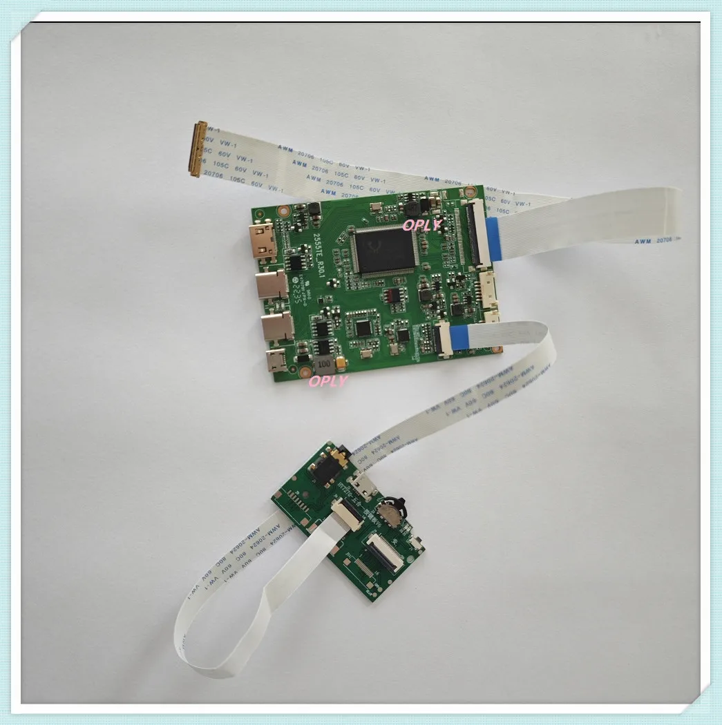 

Плата контроллера TYPE C Mini-HDMI для B133XTN01 B133XTN01.5 1366x768 EDP 13,3 "Набор светодиодных экранов DIY
