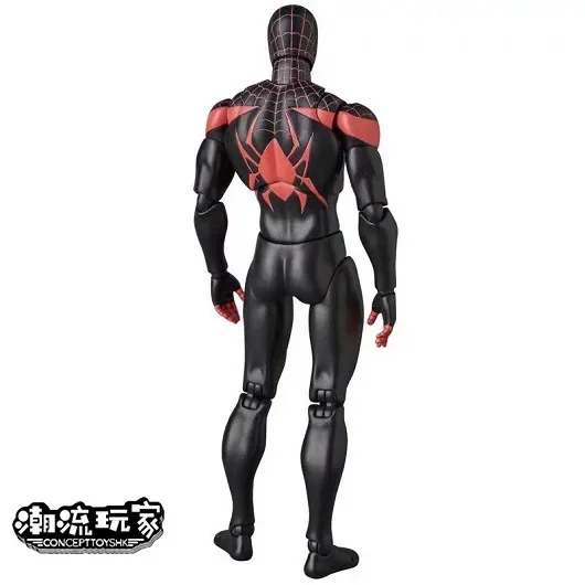 Spiderman 2099 Anime Figur Spiderman Across The Spider-Verse Teil One Shf Action Figur Modell Statue Spielzeug Schreibtisch Dekor Kind Geschenk – Detail 12