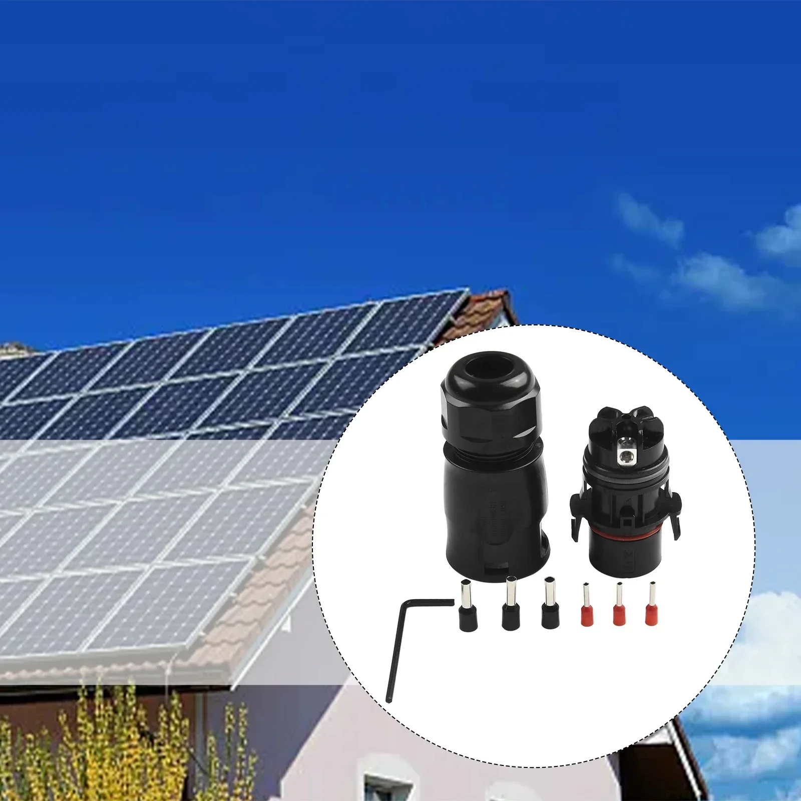 

Новый стабильный фотоэлектрический разъем для использования в помещении и на открытом воздухе 40А 690 В аксессуары соединительный кабель Plug-in-Play IP68 для серии M60 M80