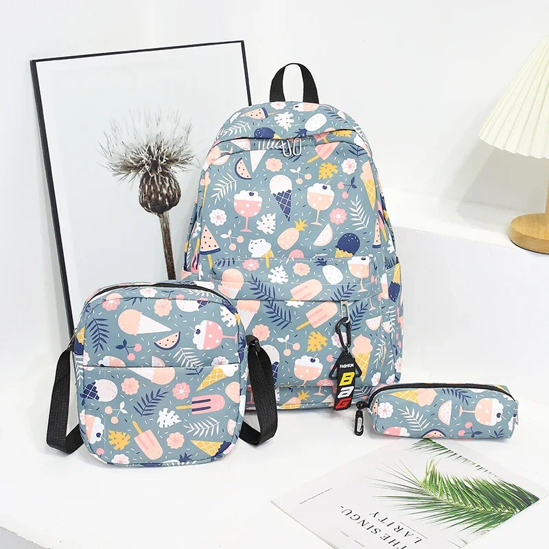 

Швейные нитки, модные рюкзаки с принтом, большая емкость, искусственная кожа, новинка 2025, горячая распродажа, универсальные женские сумки Mochila Mujer Mochila