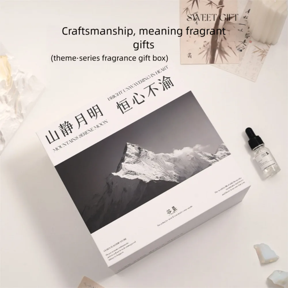 صندوق زينة للعلاج العطري، موزع حجر، هدية عيد ميلاد، تذكار راقي، حرفة إضاءة ليلية إبداعية