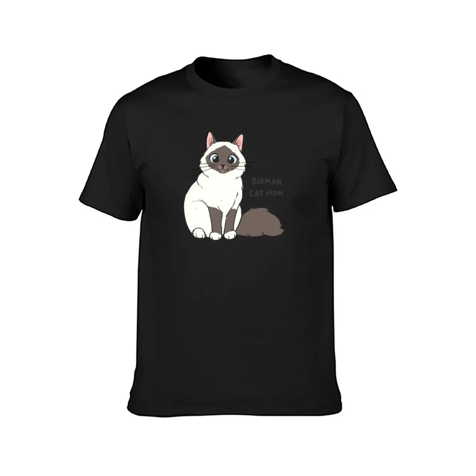 Birman Cat Mom T-Shirt cheap stuff oversized t shirt graphic shirts t shirt for men