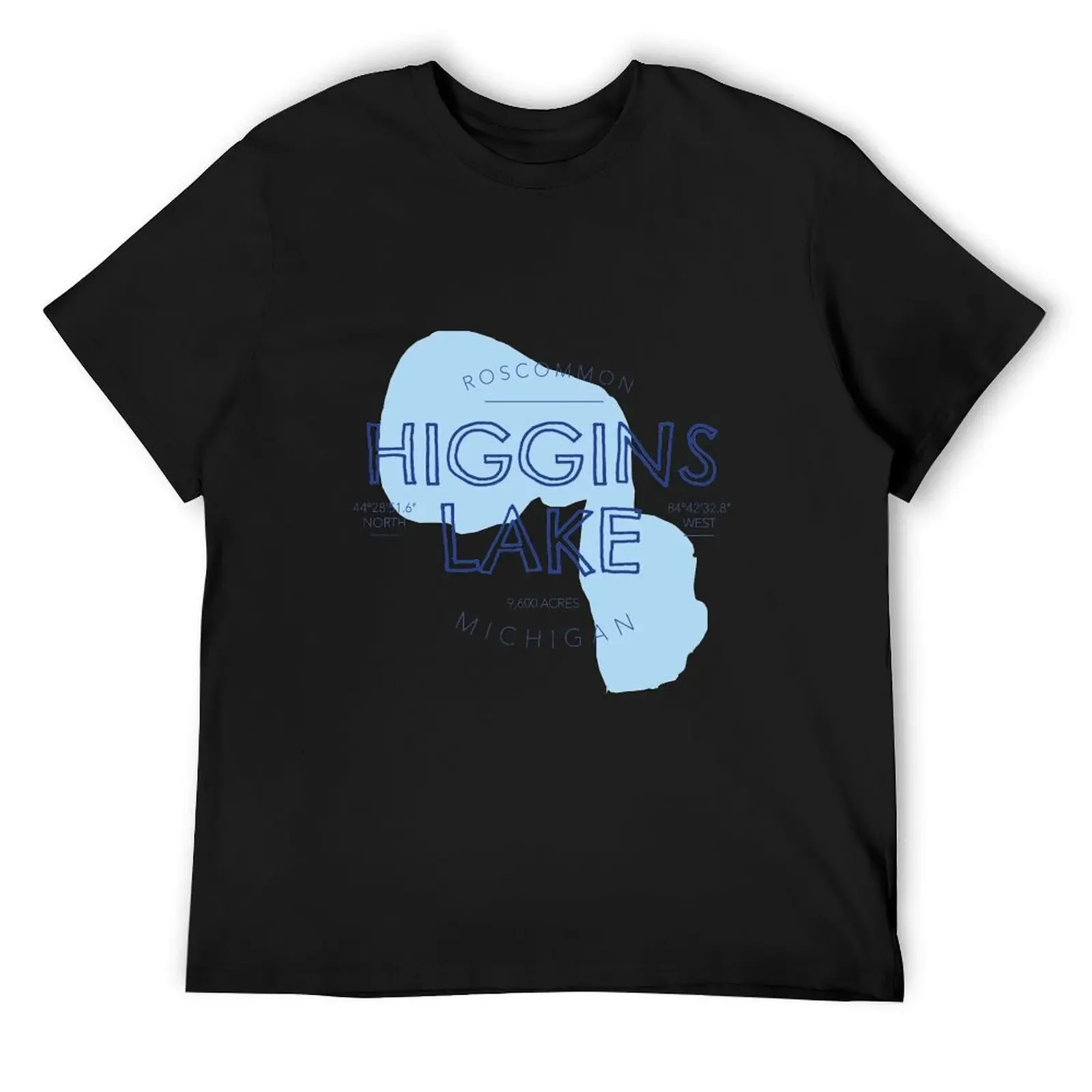 

Higgins Lake Michigan T-Shirt anime shirt cute tops vintage graphic tee essential t shirt oversized t shirts for men