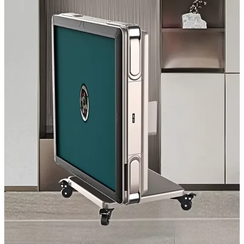 Multi-functional Automatic Mahjong Machine, Home Dining Table, Dual-purpose Four-port Machine, Foldable and Silent