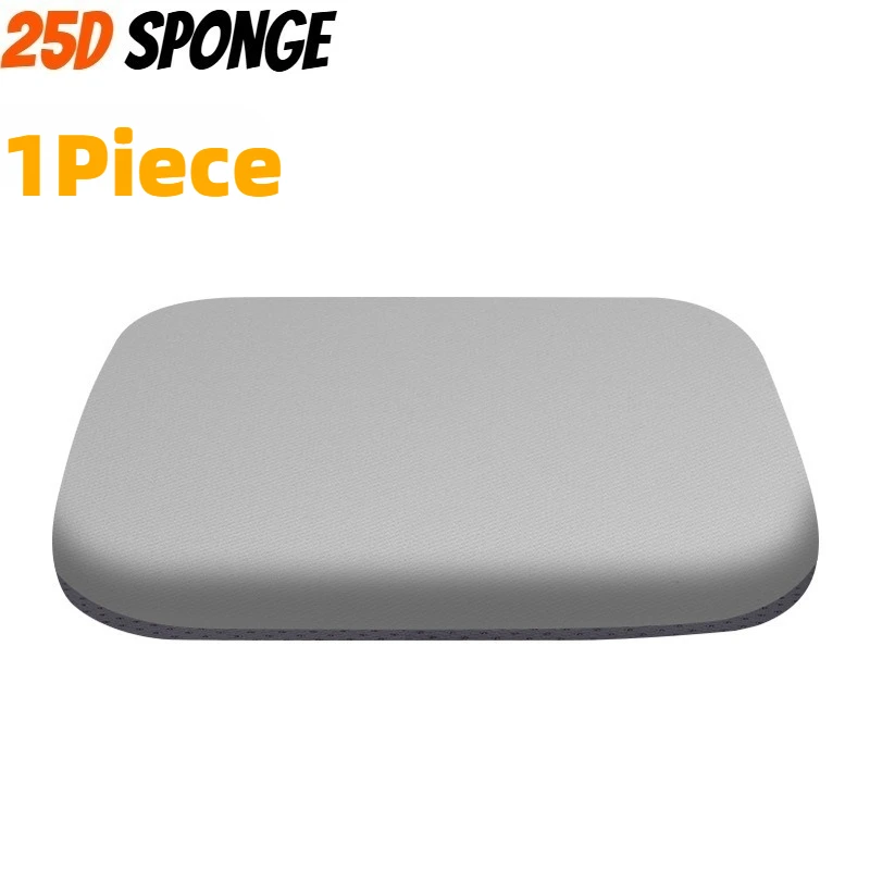 Oversized ergonomic cushion, high-density PU foam support, non-slip bottom–suitable for office chairs and car seats