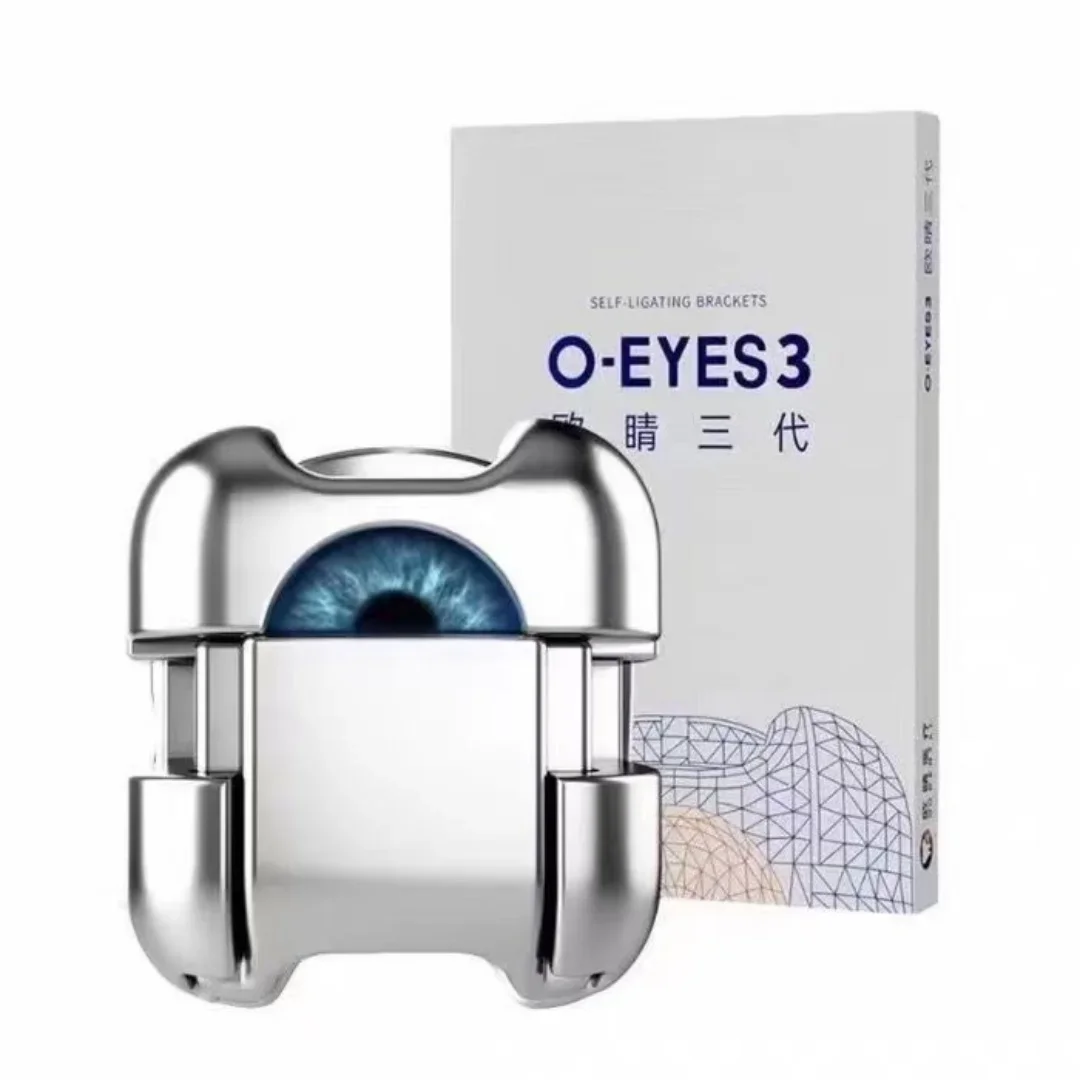Dentistry Self-Ligating Orthodontic Brackets O-EYES 3 Metal Square Round Dental Ortho Supplies Customized OCG III Dental Tools