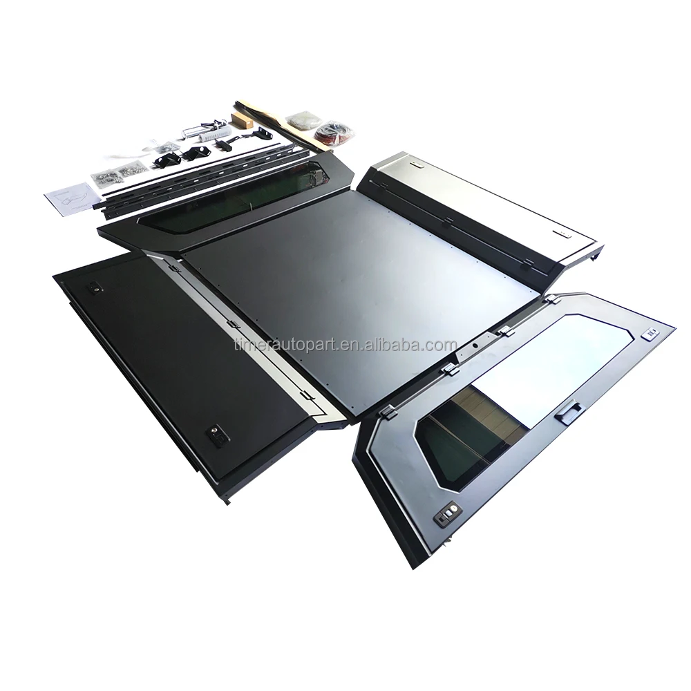 Solución de Almacenamiento de Carga para Camionetas 4x4 Todoterreno, Cubierta Impermeable para Camioneta, Toldo de Aluminio para Nissan Frontier de 6 Pies