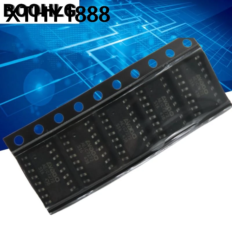5PCS AEIC7272 SOP16 package AEIC7272S16 four-channel differential line driver chip