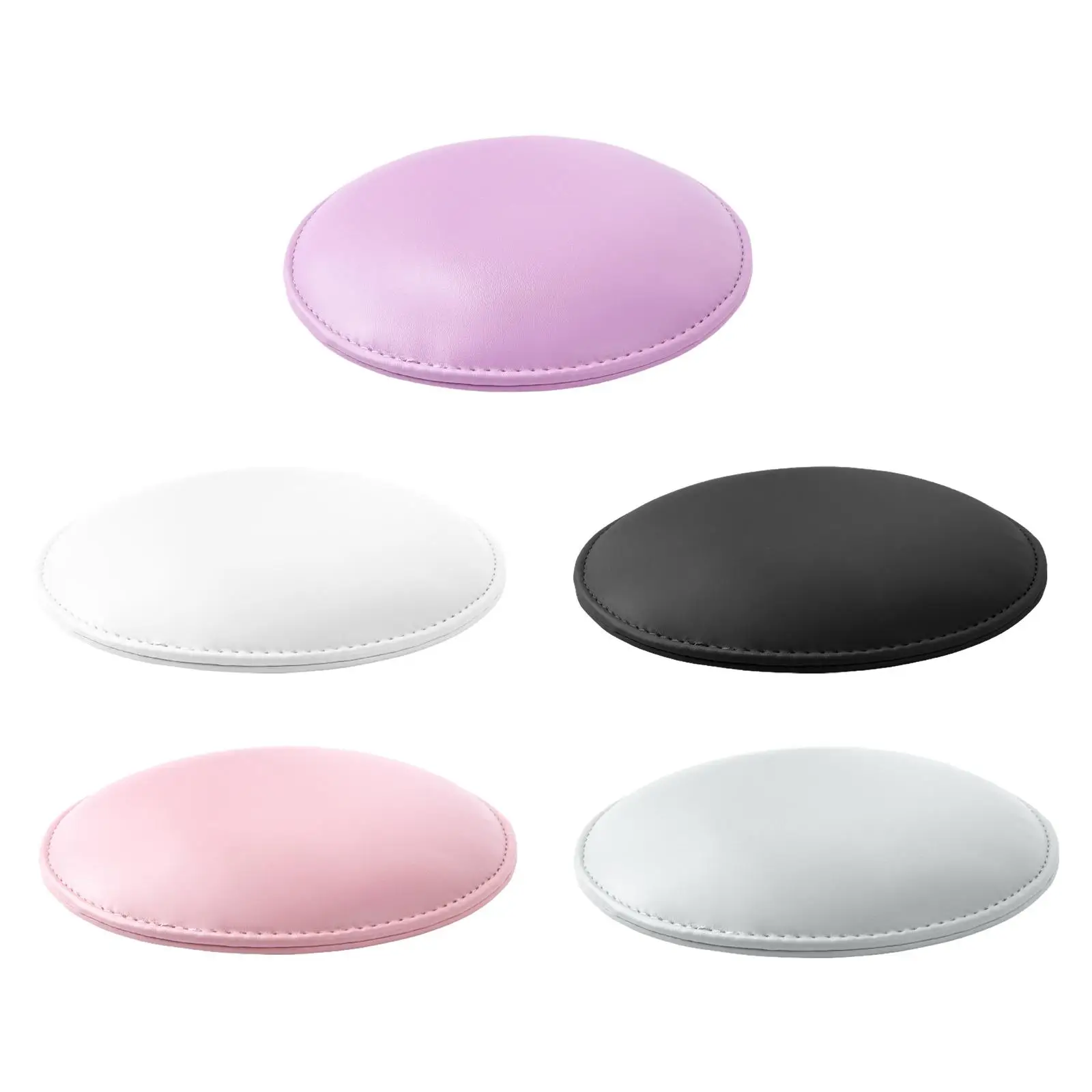 

PU Leather Elbow Hand Rest Comfortable Professional Nail Arm Rest Pillow for Salons Nail Tech Manicure Table Desk Station Office