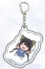 Anime Enoshima Junko Chihiro Fujisaki Ikusaba Mukuro Keychain Doll Acrylic Keyring Pendant for Gift