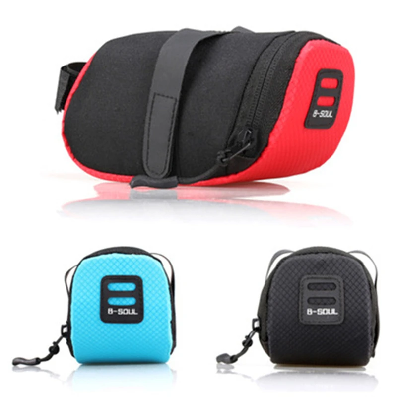 New Bicycle Bag Bike Saddle Bag Cycling Seat Tail Pouch Foldable Seatpost Storage Bag Pannier Backpack Bicycle Accessories 2022