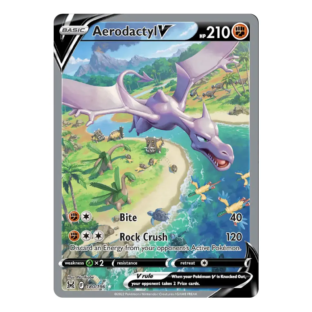 PKM Folie V Karte Holographische Sammlung Spielzeug Geschenke Giratina/Rotom/Pikachu/Tyranitar/Dragonit Weihnachtsgeschenk