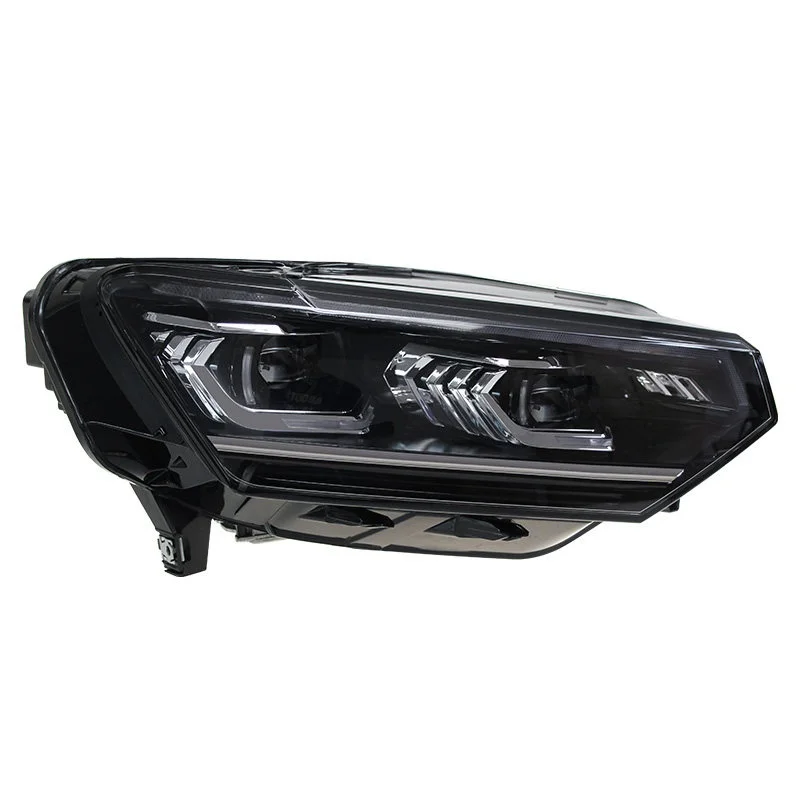 for the 19-22 Volkswagen Tiguan Headlight Assembly Modifying Daytime Running Lights Flow Turn signal Dual Lens