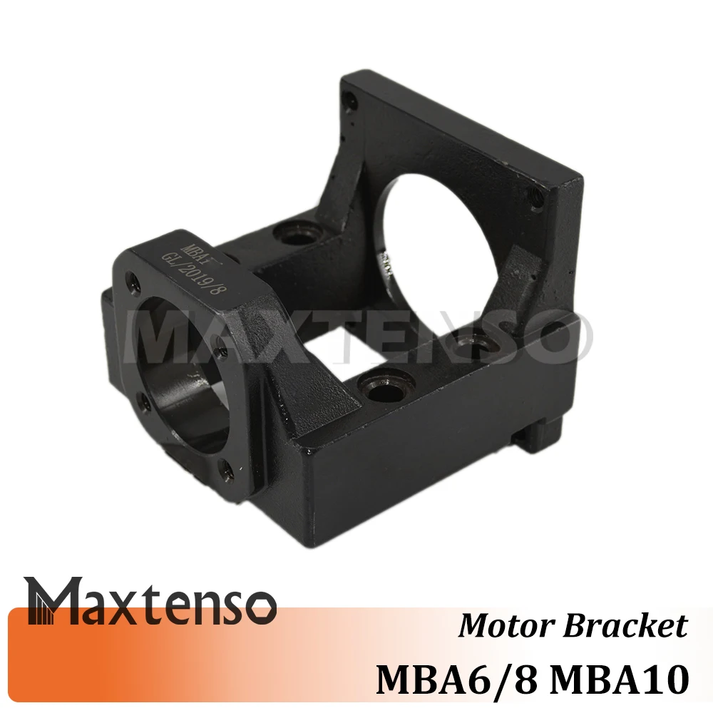 MAXTENSO MBA Motor Bracket Ball Screw Motor Housing MBA6/8 MBA10 Stepper Motor NEMA17 NEMA23 NEMA34 1204 1604 1605 FKBF